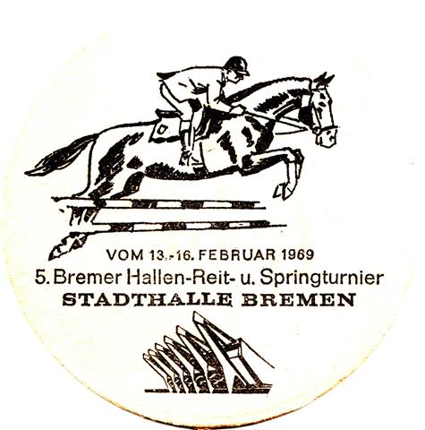 bremen hb-hb haake veranst 4b (rund215-reit & springturnier 1969-schwarz)